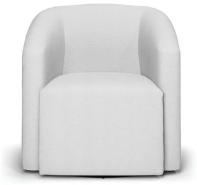 Poltrona Decorativa Base Giratória Kit 2 Stella Max  Linho Cinza D03 - D'Rossi
