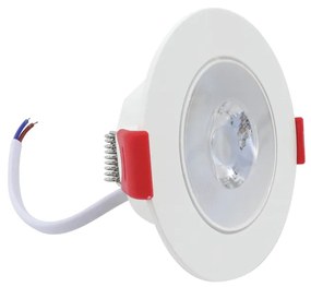 Spot De Embutir Redondo 5W 3000K Led Bivolt Ø8,6X2,5Cm | Opus Eco 3272...