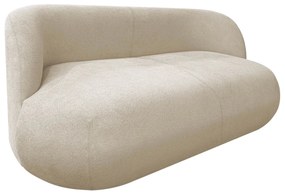 Sofá Nimbus 200cm Orgânico Luxo Sala Recepção 3 Lugares Bouclé