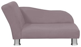 Divã Cama Pet Luxo para Cães E Gatos Elegante Confortável Suede Crepe