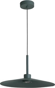 Pendente Led Alumínio 7w 2700k Ø40cm Plié - VERDE