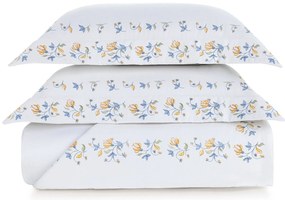 Colcha c/ Porta Travesseiros Trussardi Cetim 300 Fios Taormina - Queen  Queen