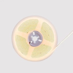 Fita De Led Mini Cob 7W Por Metro 24V Irc90 5 Metros - LED BRANCO NEUTRO (4000K)