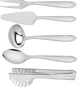Jogo de Utensílios Tramontina Utility em Aço Inox 5 Peças