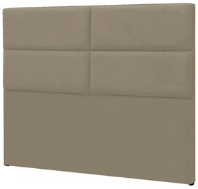 Cabeceira King Berlim P04 195 cm Suede - ADJ Decor