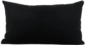Capa Almofada Suede Preto 30x50cm - LISO