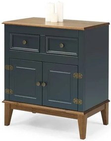 Buffet Antoine 2 Portas e 2 Gavetas Azul Petróleo 74cm - 67858 Sun House