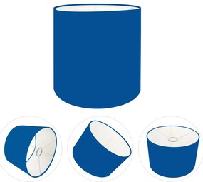 Cúpula abajur e luminária cilíndrica vivare cp-7005 Ø18x18cm - bocal nacional