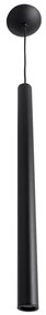 Pendente Aluminio Preto 59,5x4cm Lisse I