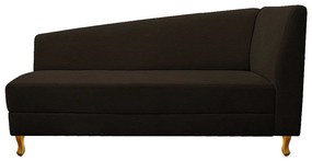 Recamier Valéria 160cm Lado Esquerdo Corano Marrom - ADJ Decor