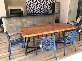 Mesa de Jantar Andira 2,00 x 0,90 x 0,78