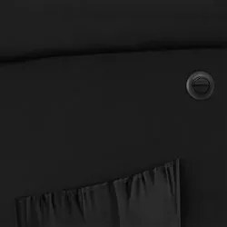 Poltrona do Papai Reclinável Pietra Power Elétrica USB FH9 PU Preto -