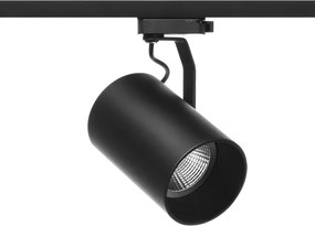 Spot Para Trilho Aluminio Par 30 E27 15W Flow - PRETO