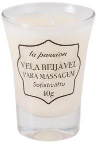 Vela Beijável para Massagem Mel Exótico