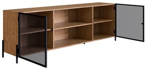 Rack New Vermont e Preto 180 cm - D'Rossi