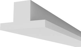 Base Perfil Sobrepor Para Fita Led 2,5m Sem Iluminação