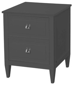 Mesa de Cabeceira Benito - Cinza Imperador Kleiner