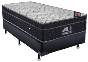 Conjunto Box Airtech Progressive Solteiro 78 cm (LARG) Base Courino - 52834 Sun House