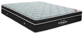 Colchao Elegant Superpocket Casal 138 cm (LARG) Preto e Branco - 42570 Sun House