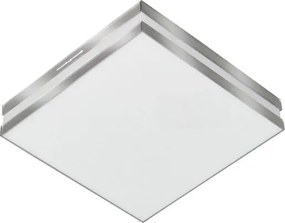 Plafon Led Sobrepor Quadrado 16W Bilbao - LED BRANCO FRIO (6500K)