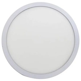 Plafon Led Sobrepor Redondo Branco 48W Yamamura - LED BRANCO QUENTE (3000K)