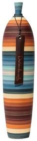 Vaso Garrafa Decorativo De Cerâmica - Uyuni Fosco
