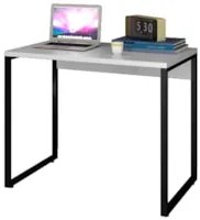 Escrivaninha Mesa de Escritório Studio Industrial 90 Z28 Branco - Mpoz