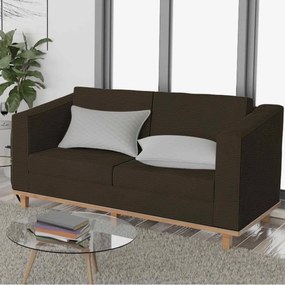 Kit Sofá 2 Lugares e 2 Poltronas Europa Corano Marrom ADJ Decor