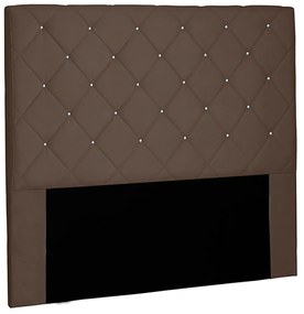 Cabeceira Decorativa Casal 1,40M Tàzio Suede Caramelo G63 - Gran Belo