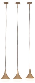 Pendente Movement Ø12X14Cm 1Xg9 Por Waldir Junior - Usina 51035/1 (BT - Branco Texturizado)