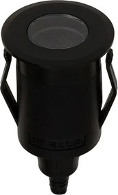 Balizador Led Embutir Aluminio Preto 1W 3000K Ip67 Way