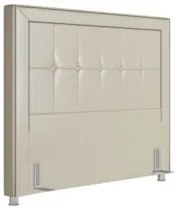 Cabeceira Cama Box Casal King 195cm Paolla Z37 Facto Pérola - Mpozenat