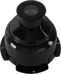 Embutido Solo Led Alumínio Preto 6,5w 520lm Ip67 3000k S.Ground