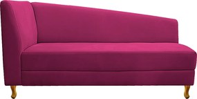 Recamier Valéria 160cm Lado Direito Suede Pink - ADJ Decor