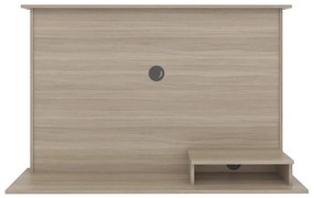 Painel Para TV Até 47" 1 Nicho 2 Prateleiras Marrom Montana