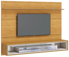 Home Suspenso Decorativo 180cm com Espelho Reyna Nature/Off White G29 - Gran Belo
