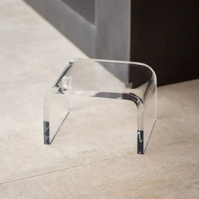 Banco de Acrilico Curve - MDO1  MDO1