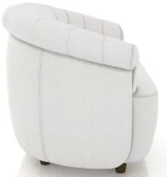 Sofá 2 Lugares 150cm Namoradeira Lykan Boucle Cru Z32     - Mpozenato