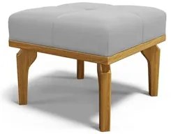 Poltrona de Amamentação Balanço e Puff Base de Madeira Brenda G05 Velu