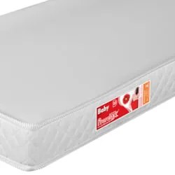 Colchão Quarto Para Berço 130x60x10cm Kit 3 Branco - Prorelax