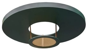 Aéreo Vitória Régia M - Verde Oliva com Detalhes Dourado Soleil