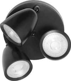 Spot Led De Sobrepor Abs 21w 3000k Focus - PRETO