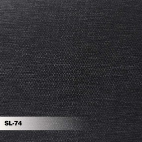 Sofá Decorativo 318cm com Almofadas Redondas Clarke Linho Chumbo G45 - Gran Belo