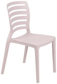 Cadeira Infantil Tramontina Sofia Empilhável em Polipropileno Rosa Pastel