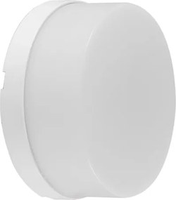 Arandela Led Redonda Abs 8W 3000K Ip65 Jabuti - BRANCO