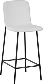 Banqueta Celeste Tecido Off White