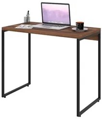 Mesa de Escritório Escrivaninha 90cm Dynamica Industrial C08 Nogal - M