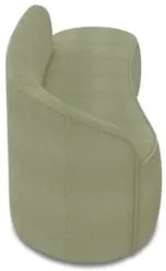 Sofá 3 Lugares Para Sala 180cm Orgânico Wendi Boucle Pistache I01  - M