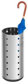 Porta Guarda-Chuva Tramontina Cápsula Dry em Aço Inox Scotch Brite e Base em Polipropileno 15 Litros