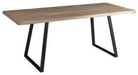 Mesa de Jantar York Live Edge Renar Móveis - 750 x 2200 x 1000